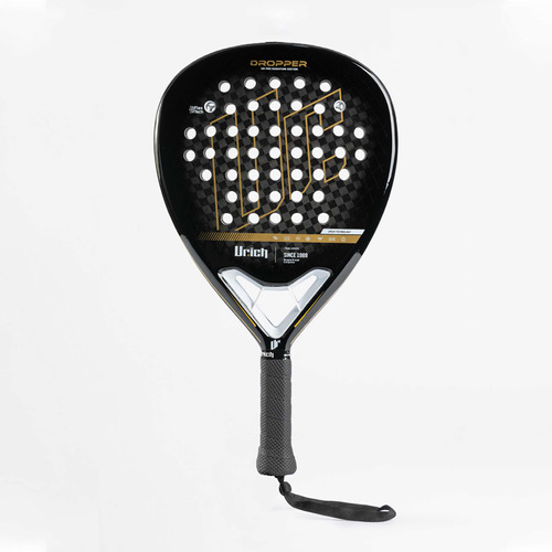 Paleta Padel Urich Dropper 12k Flextech + 1 Cubre Grip