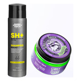 Kit Shampoo Sh Force+ Antiqueda E Pomada Efeito Molhado 80g