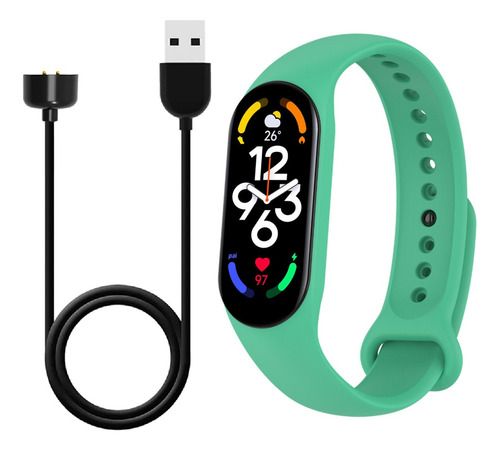 Combo Cargador + Malla Para Reloj Xiaomi Mi Smart Band 7