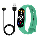 Combo Cargador + Malla Para Reloj Xiaomi Mi Smart Band 7