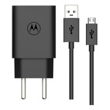 Kit Carregador + Cabo Micro Usb Moto G8 Power Lite Original