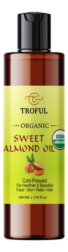 Troful Aceite Organico De Almendras Dulces  Aceite Portador