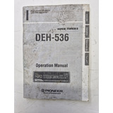 Manual Radio Cd Pioneer Deh-536