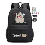 Mochilas De Gato De Dibujos Animados Kawaii Estudiante Linda