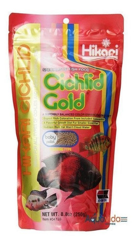 Alimento Premiun Para Ciclidos Hikari Cichlid Gold Baby 