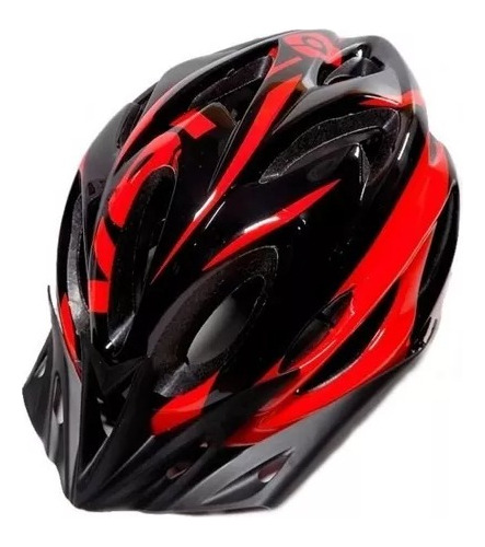 Casco Venzo Vuelta011 P/ Bicicleta Rojo Regulable