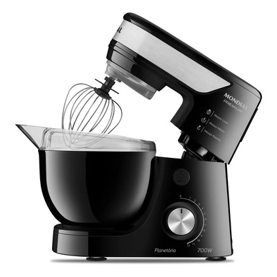 Batedeira Planetária, Mondial, 700W - BP-01P-B | Parcelamento sem juros