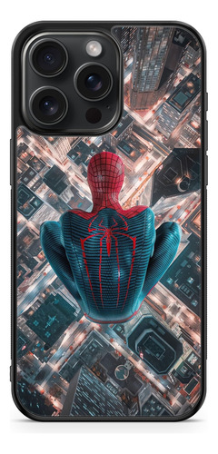 Funda Spiderman Rascacielos Hombre Araña Marvel