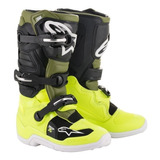 Botas Moto Cross Alpinestars Tech 7 Verde Solomototeam