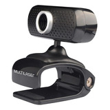 Webcam Standard Multilaser 480p 30fps Led Noturno - Wc045