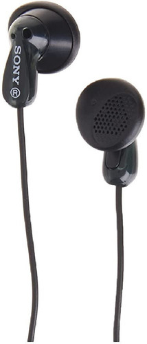 Audifonos Alambricos  Fashion Earbuds Negro Mdr-e9 Sony