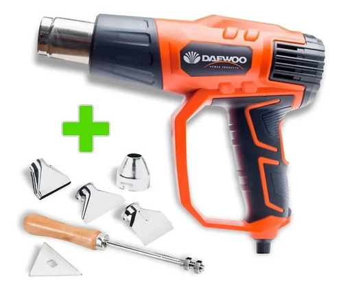 Pistola De Calor 2000w Daewoo Aire Caliente 2 Temp 350-550ºc