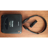 Discman Sony D-33 Mega Bass Audífonos Sony Mdr-023 