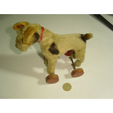 Figura Steiff Alemania Mini Dog Fox Terrier 30's