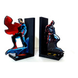 Sujeta Libros Superman Vs Batman Organizador   Unicos