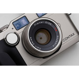 Lente Carl Zeiss Planar 35mm F2 Contax G1 G2 Adaptador Sony