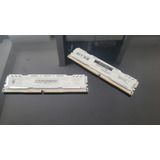 Ddr4 Ballistix Sport Lt White 2x4gb 2400mhz