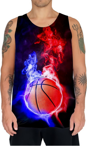 Camiseta Regata Basquete Bola Esporte 1