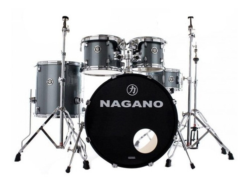 Bateria Nagano Garage Rock Metallic Graphite Bumbo 22