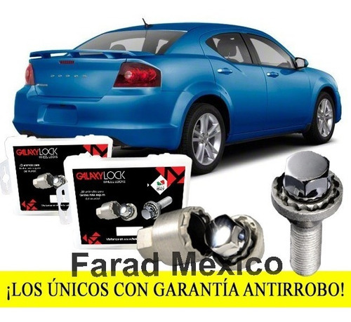 Tuercas Seguridad Dodge Avenger Se Garantizados