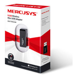 Adaptador Wi-fi Usb 300mbps N300 Mw 300um Mercusys