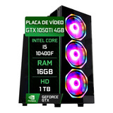 Pc Gamer Fácil Intel I5 10400f 16gb Gtx 1050ti Ddr5 Hd 1 Tb