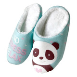 Pantuflas Niños Panda Corderito