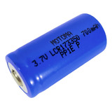 Pila Bateria Recargable Cr123 Motoma 3.7v 700mah Con Teton 