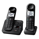 Teléfono Fijo Panasonic Kx-tgl432b Dect_6.0 De 2 Auriculares