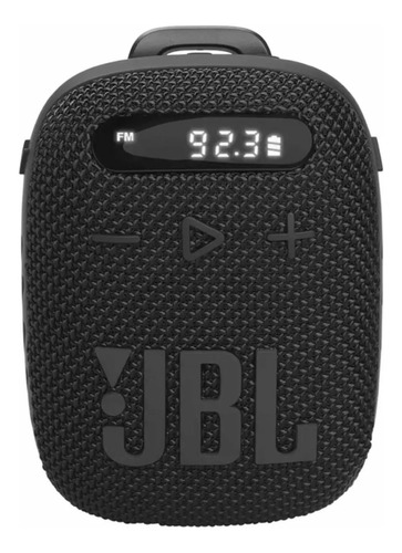 Caixa De Som Portátil Rádio Fm Jbl Wind 3 Bluetooth Preta