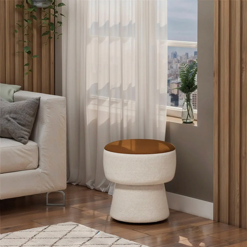 Puff Cogumelo Lojas Ms Decor Boucle Design Atualizado