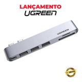 Ugreen Hub Adaptador Usb-c 6 Em 2 Para Macbook Air E Pro