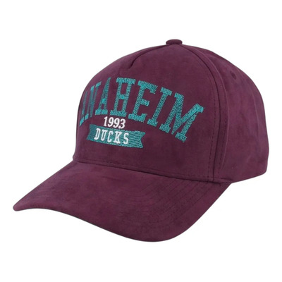 Gorra Mitchell And Ness Ducks Sweet Suede Color Vino Diseño De La Tela Gamuza Talla Unitalla | Envío gratis