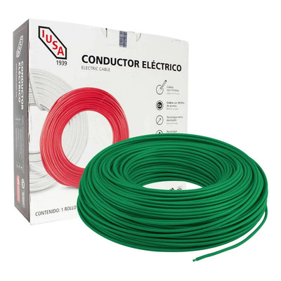 Alambre Thw-ls\u002Fthhw-ls Ce Rohs 12 Awg En Caja Color Verde | MercadoLibre