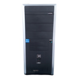 Gabinete Preto, 4 Baias 51/4 2 3 1/2 , Com Fonte, Usb 2.0