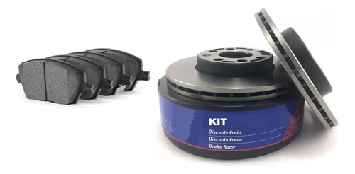 Kit Discos Freno + Pastillas Ford Focus 2 Calidad Original