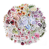 240 Pcs Scrapbook Stickers Set, 8 Colors Vintage Floral...