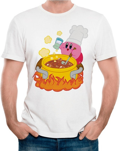 Playera Anime Manga Videojuego Kirby Tierno Kawaii #1014