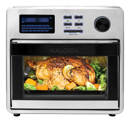 Horno Freidora Digital De Aire De 16 Cuartos, Tostador Multi