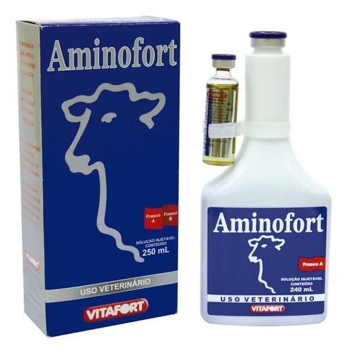 Aminofort 250 Ml - Vitafort - Suplemento Para Bovinos