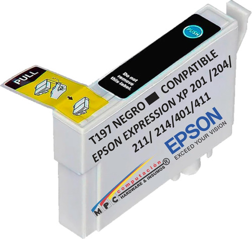 Compatibles Epson T197 T196 Xp201/204/211/214/401/411