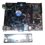 Tarjeta Madre Msi 1151  /  Cpu I3 6100 /  Cooler / 