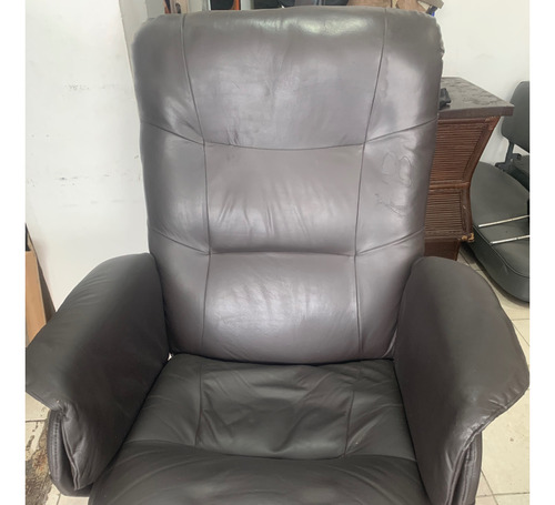 Silla Reclinable Masajeadora 100% Puro Cuero