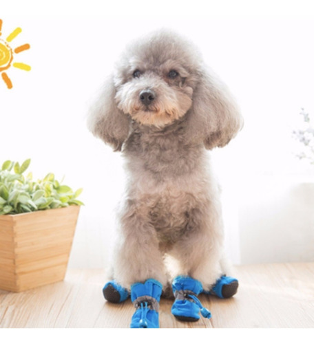 Zapatos Tipo Botas Impermeables Para Mascotas