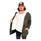 Customs Ba Camperas Hombre Parka Campera Invierno Corderit O