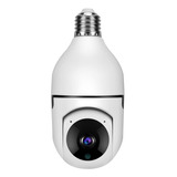 Foco Lampara Espia Led Camara Hd 360° Wifi Ip 128 Gb Sonido!