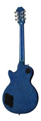 Guitarra Eléctrica EpiPhone Artist Tommy Thayer  Electric Blue  Les Paul De Caoba Electric Blue Metalizado Con Diapasón De Laurel Indio