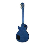 Guitarra Eléctrica EpiPhone Artist Tommy Thayer  Electric Blue  Les Paul De Caoba Electric Blue Metalizado Con Diapasón De Laurel Indio