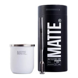 Mate Acero Inoxidable Steel Termico + Bombilla + Pack Matte