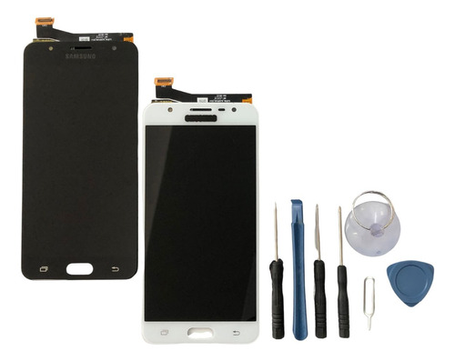 Tela Display Frontal Para J7 Prime + Kit Ferramenta